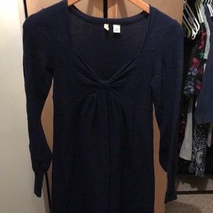Anthro Moth Wool Sweater Dress